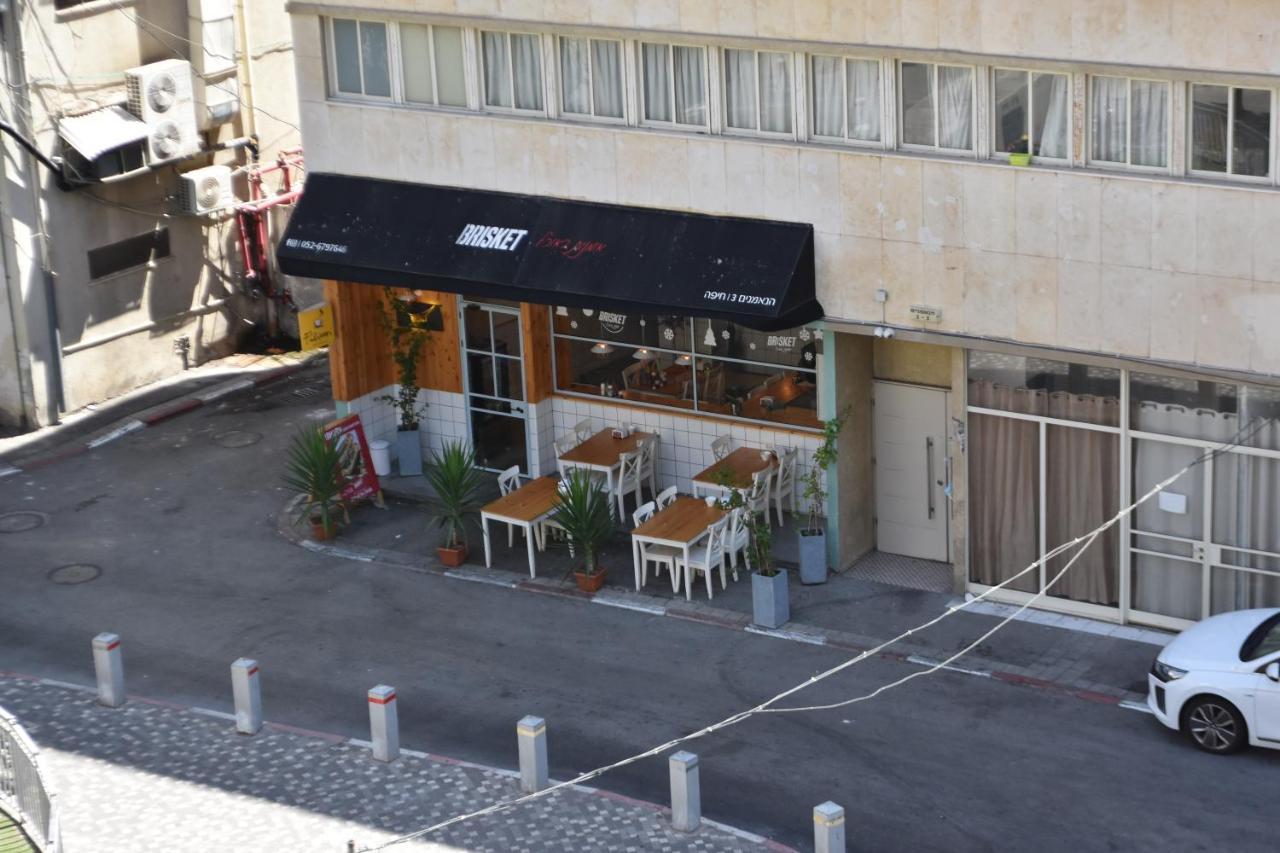 Luxury 2-Room Suite In The Center Of Downtown Haifa Exterior foto