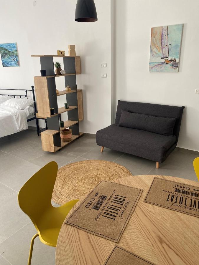 Luxury 2-Room Suite In The Center Of Downtown Haifa Exterior foto
